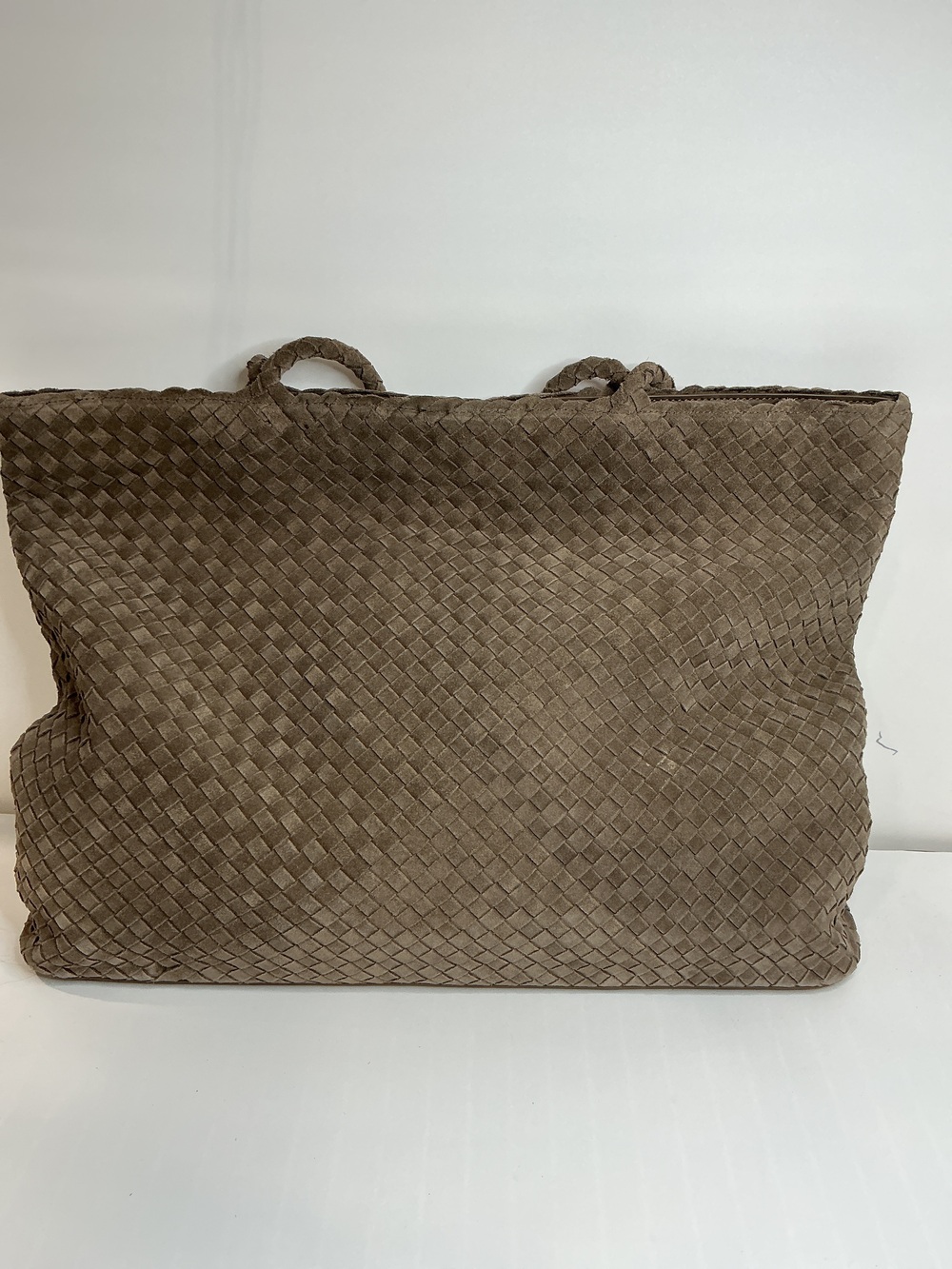Siena Suede Handwoven Tote